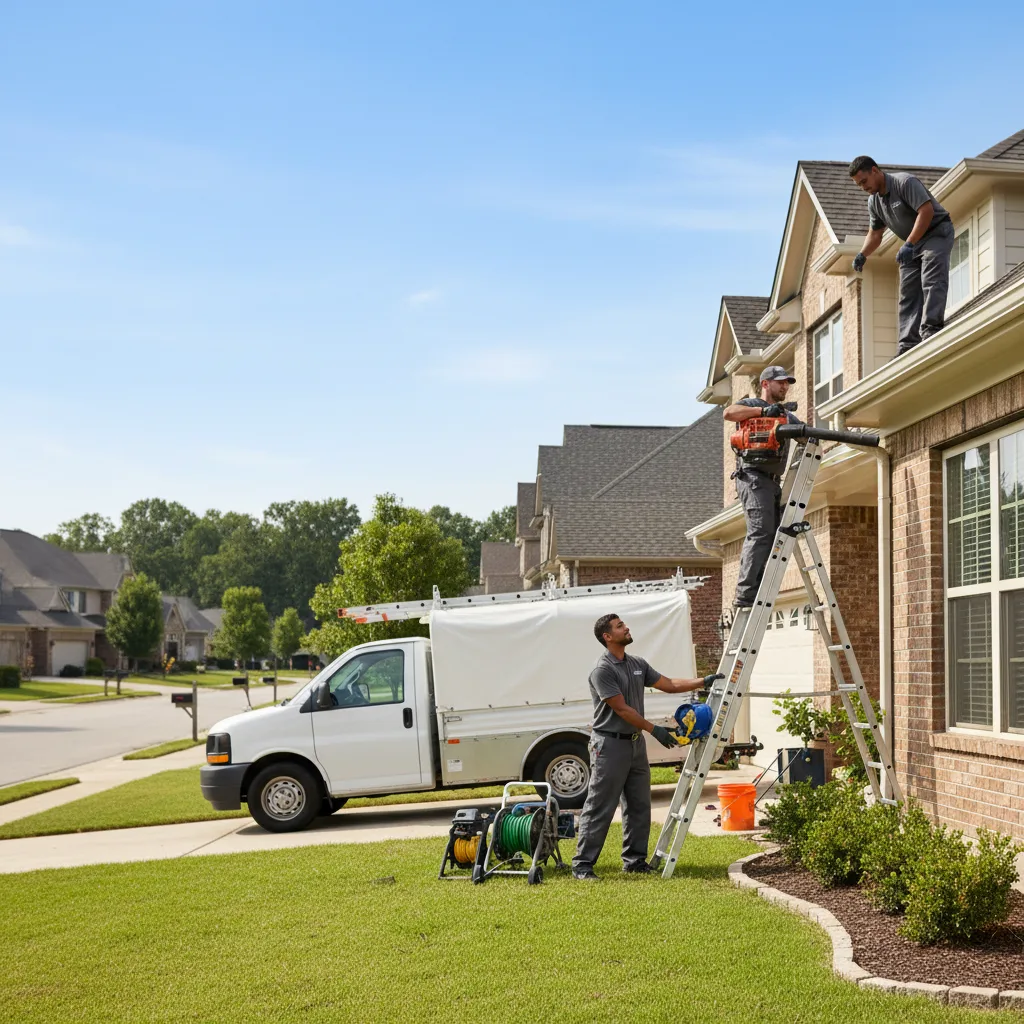 Home Gutter Service in Atoka, OK near me